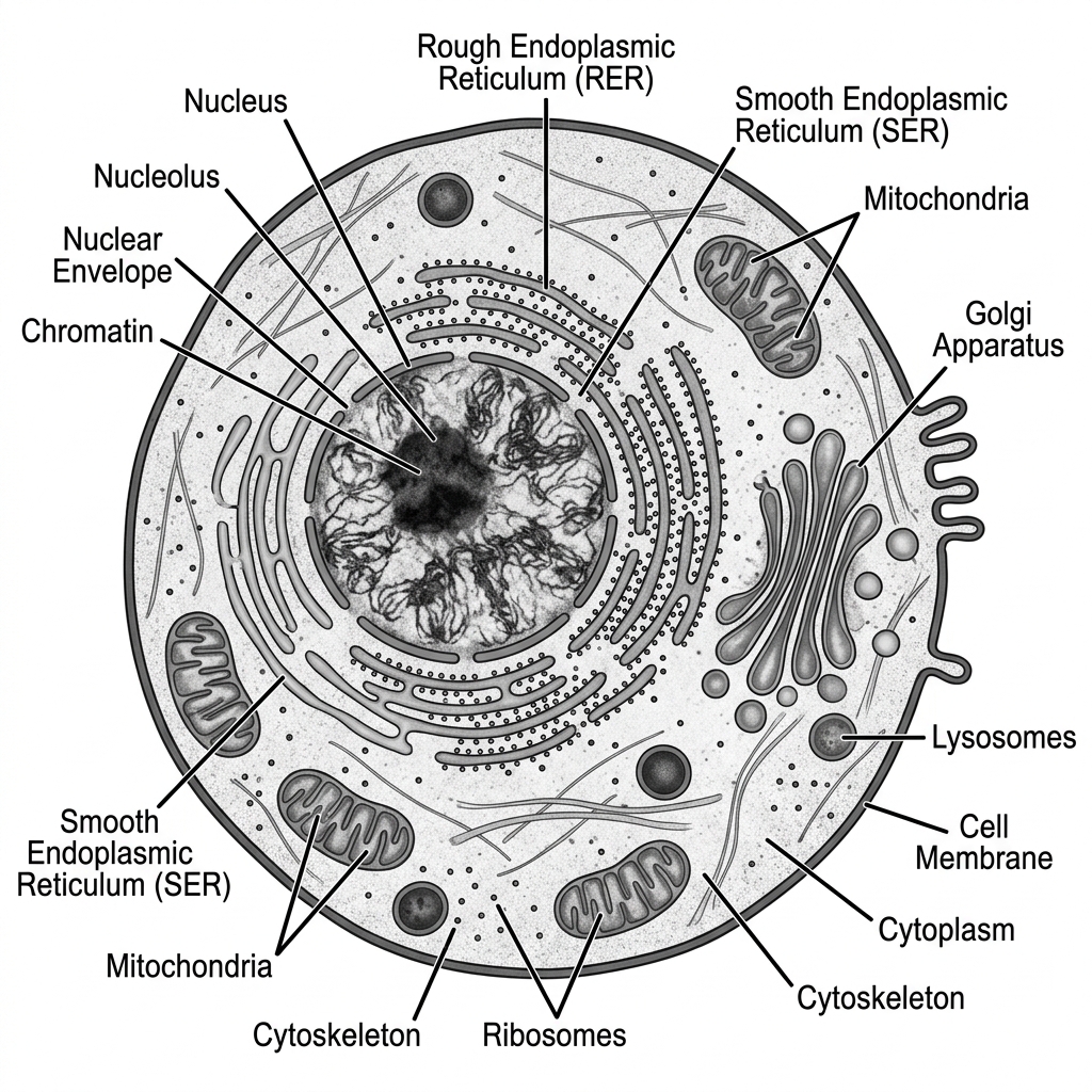 Animal Cell Diagram