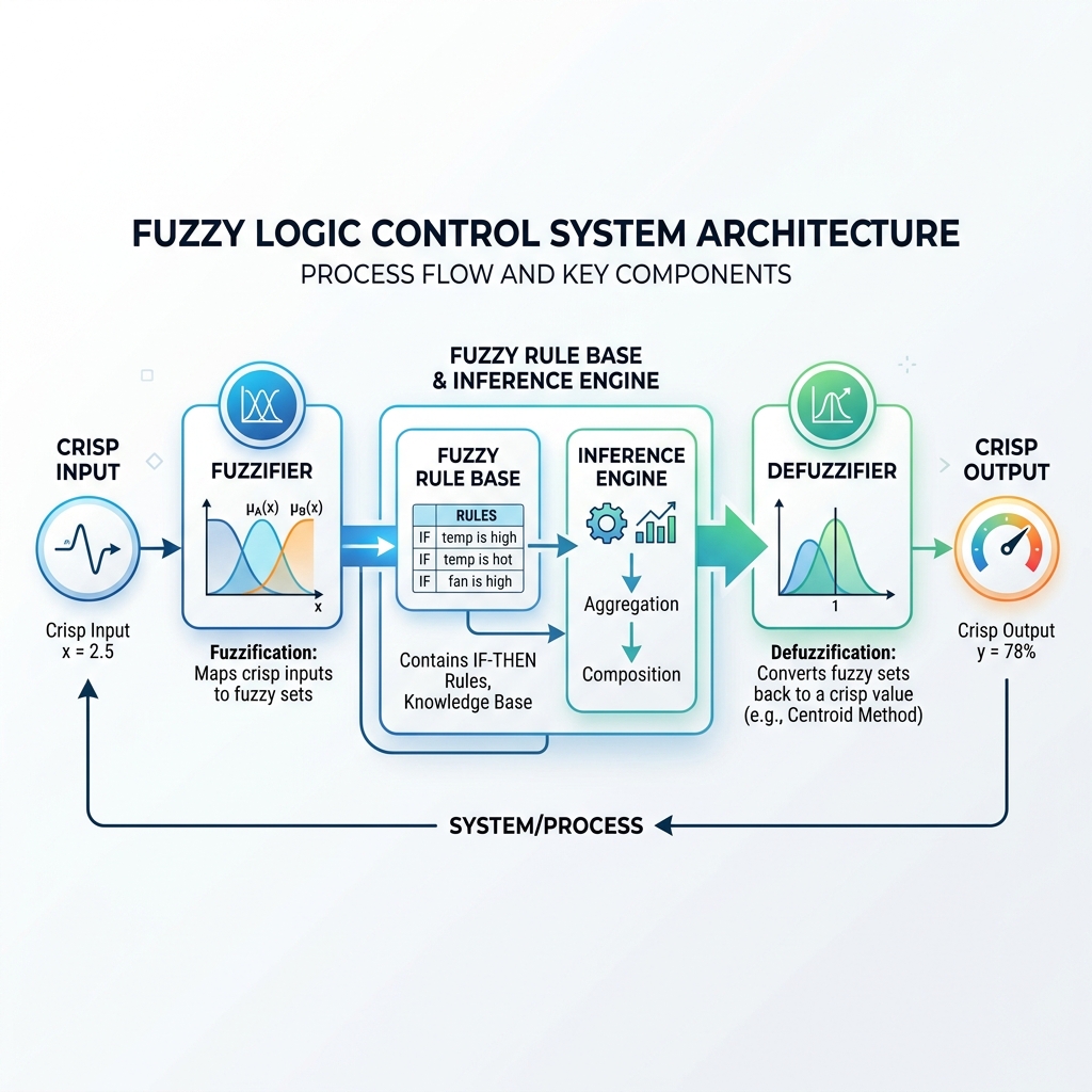Figure: Fuzzy Logic Control System Process Architecture